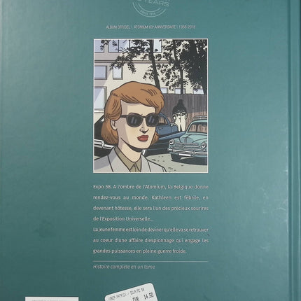 Sourire 58 – Baudouin Deville, Patrick Weber – BD historique, Bruxelles, Belgique et années 1950 - Livre BD