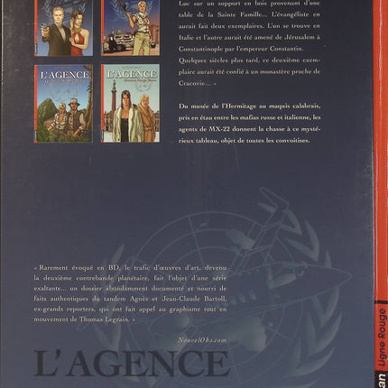 L’Agence Tome 4 – Dossier Vierge Noire – Bartoll, Legrain – BD d’espionnage, thriller, enquête et action internationale - Livre BD