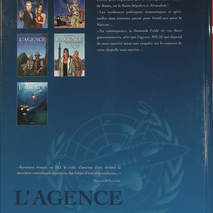 L’Agence Tome 5 – Bartoll, Frisco – BD d’espionnage, action, thriller et aventures internationales - Livre BD