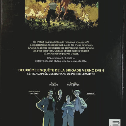 Brigade Verhoeven Tome 2 – Irène – Pascal Bertho, Yannick Corboz, Pierre Lemaitre – BD polar, enquête policière et thriller - Livre BD