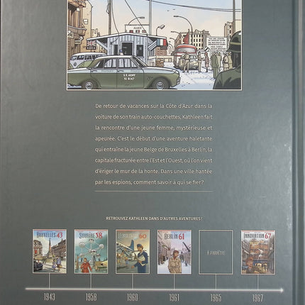 Berlin 61 – Baudouin Deville, Patrick Weber – BD historique, Berlin, Guerre froide et Mur de Berlin - Livre BD