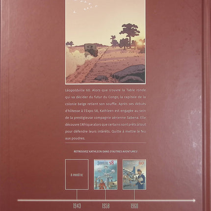 Léopoldville 60 – Baudouin Deville, Patrick Weber – BD historique, Congo, indépendance et Afrique - Livre BD