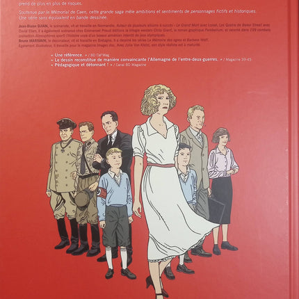 Julia Von Kleist Tome 3 – Allemagne 1934 – Jean-Blaise Djian, Isabelle Bournier – BD historique sur l’Allemagne nazie et les bouleversements de 1934 - Livre BD