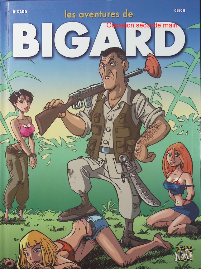 Les Aventures de Bigard – Bigard et Clech – Bande dessinée humoristique - Livre BD