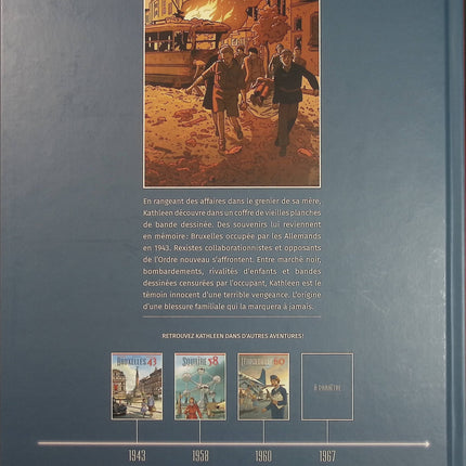 Bruxelles 43 – Patrick Weber, Baudouin Deville – BD historique, Bruxelles, Belgique, Seconde Guerre mondiale et résistance - Livre BD
