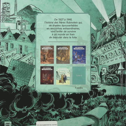 Les Frères Rubinstein Tome 5 – Un Pacte avec Satan – Luc Brunschwig, Loïc Chevallier et Étienne Le Roux – BD historique, saga familiale et Seconde Guerre mondiale - Livre BD