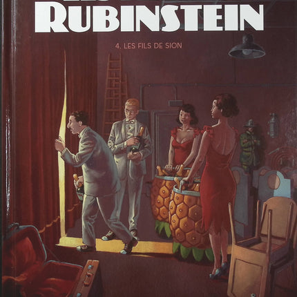 Les Frères Rubinstein Tome 4 – Les Fils de Sion – Luc Brunschwig – BD historique sur l’identité juive, la famille et les bouleversements du XXe siècle - Livre BD