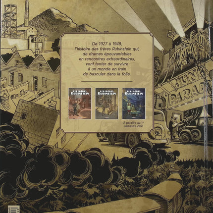 Les Frères Rubinstein Tome 2 – Le Coiffeur de Sobibor – Luc Brunschwig, Étienne Le Roux et Loïc Chevallier – BD historique sur la Shoah et la Seconde Guerre mondiale - Livre BD