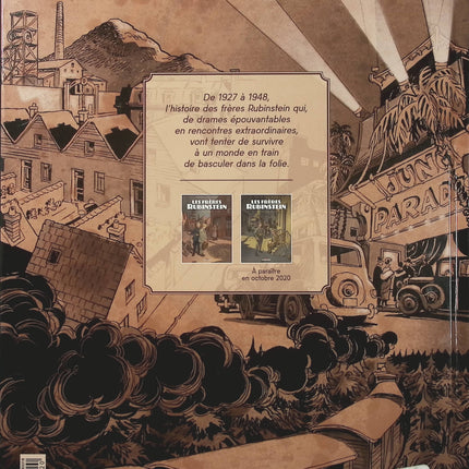 Les Frères Rubinstein Tome 1 – Shabbat Shalom – Luc Brunschwig et Loïc Chevallier – BD historique sur la famille juive, la Seconde Guerre mondiale et l’antisémitisme - Livre BD