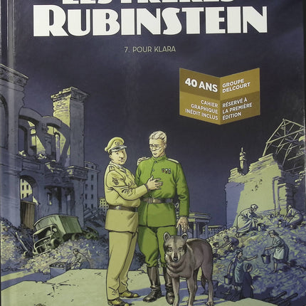 Les Frères Rubinstein Tome 7 – Pour Klara – Luc Brunschwig – BD historique sur la Seconde Guerre mondiale, la famille et la mémoire - Livre BD