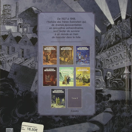 Les Frères Rubinstein Tome 7 – Pour Klara – Luc Brunschwig – BD historique sur la Seconde Guerre mondiale, la famille et la mémoire - Livre BD