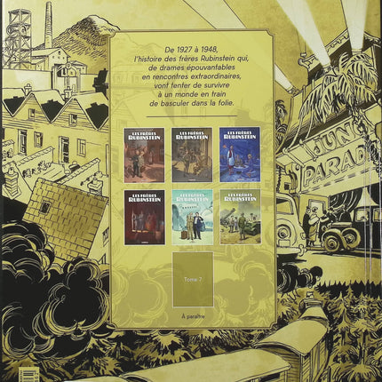 Les Frères Rubinstein Tome 6 – La Ponctualité allemande – Luc Brunschwig, Loïc Chevallier et Étienne Le Roux – BD historique sur la Shoah et la Seconde Guerre mondiale - Livre BD