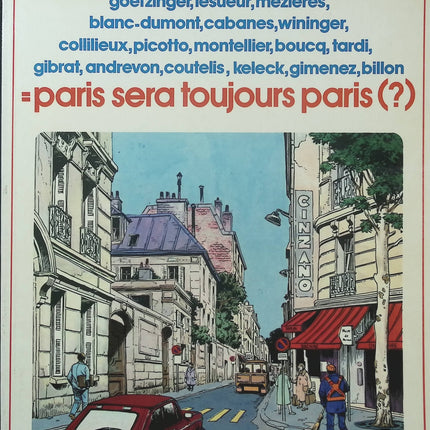 Paris sera toujours Paris (?) – Collectif – Collection Pilote – BD humoristique sur Paris - Livre BD
