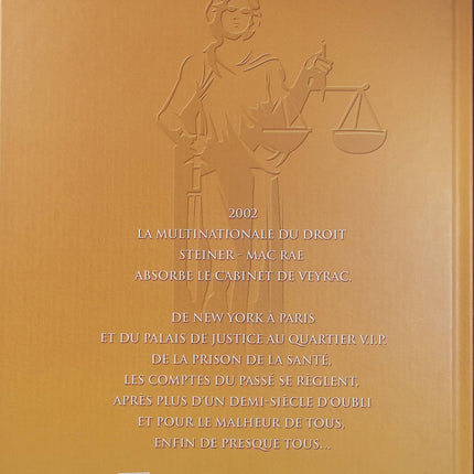 L’Ordre de Cicéron Tome 2 – Mis en Examen – Richard Malka, Paul Gillon – BD thriller juridique, justice et droit - Livre BD