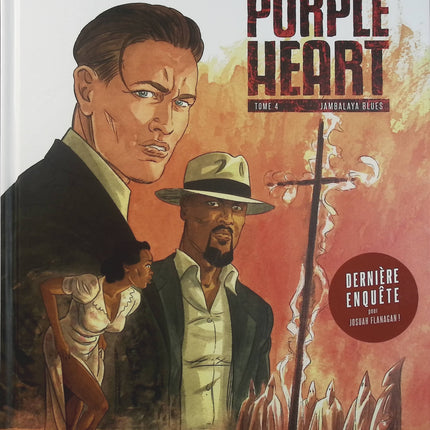 Purple Heart Tome 4 – Jambalaya Blues – Warnauts, Raives – BD historique et espionnage pendant la Seconde Guerre mondiale - Livre BD