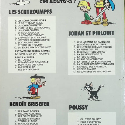 Les Schtroumpfs – Le Cosmoschtroumpf / Le Schtroumpfeur de pluie – Tome 6 – Peyo – BD jeunesse humour et aventure - Livre BD