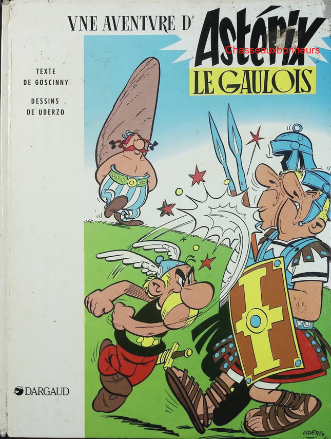 Astérix le Gaulois – Goscinny & Uderzo – BD culte, humour gaulois et aventure romaine - Livre BD