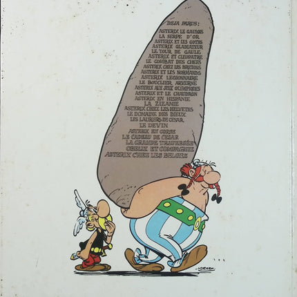 Astérix le Gaulois – Goscinny & Uderzo – BD culte, humour gaulois et aventure romaine - Livre BD