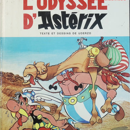 Astérix – Tome 26 : L’Odyssée d’Astérix – Goscinny & Uderzo – BD culte humour et voyage antique - Livre BD