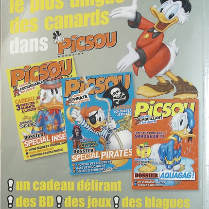 Les Trésors de Picsou – Spécial Action Automne 2011 – BD Disney aventure et humour - Livre BD