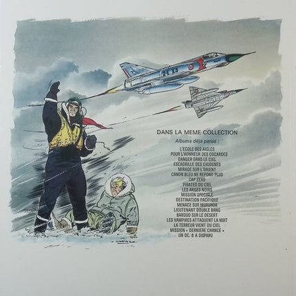 Tanguy et Laverdure Tome 5 : Mirage sur l’Orient – BD de Jean-Michel Charlier et Albert Uderzo - livre BD