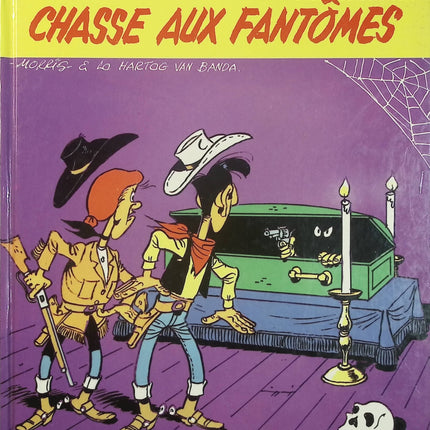 Lucky Luke n°61 : Chasse aux fantômes – Morris – BD western humour et aventure culte - Livre BD