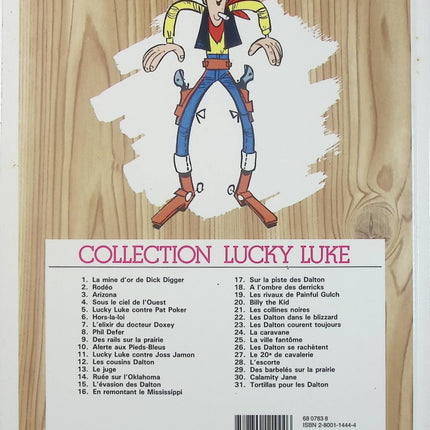 Lucky Luke – Tome 4 : Sous le ciel de l’Ouest – Morris & Goscinny – BD western humour et aventure - Livre BD