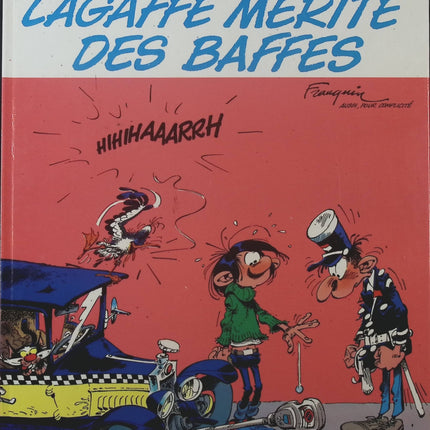 Gaston Lagaffe – Lagaffe mérite des baffes N°13 – BD d’André Franquin - livre BD