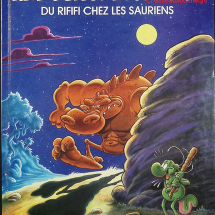 Nabuchodinosaure – Tome 3 : Du rififi chez les sauriens – Herlé & Widenlocher – BD humour préhistorique - Livre BD