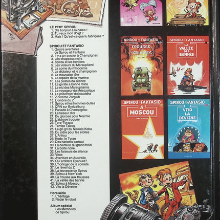 Le Petit Spirou – Tome 1 : Dis bonjour à la dame ! – Tome & Janry – BD humour jeunesse culte - Livre BD
