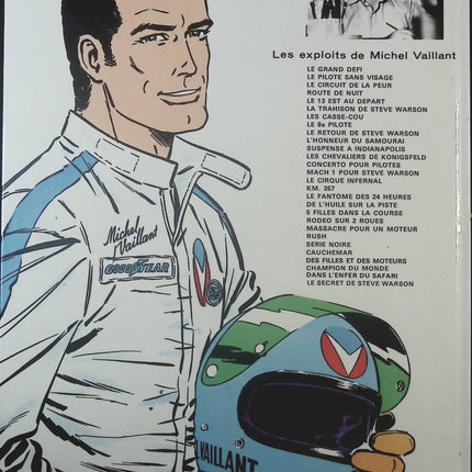 Michel Vaillant Tome 18 : De l’huile sur la piste – BD de Jean Graton - livre BD