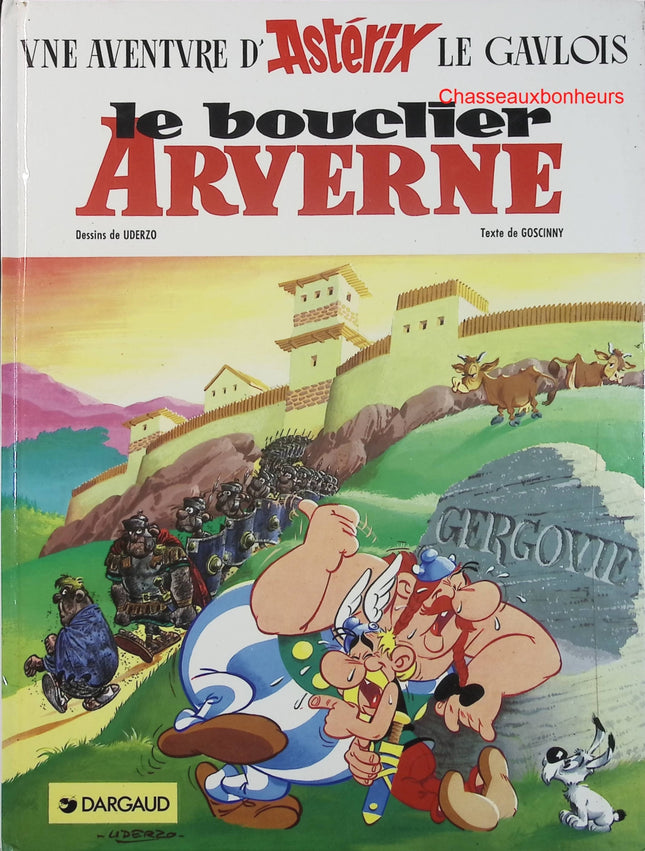 Astérix – Le Bouclier arverne – Goscinny & Uderzo – BD culte, humour gaulois et aventure romaine - Livre BD