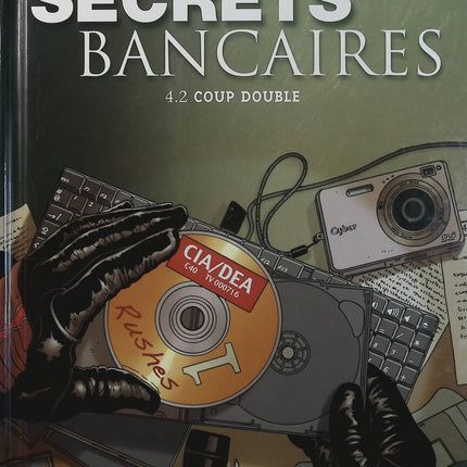Secrets Bancaires Tome 4.2 Coup double – Philippe Richelle, Dominique Hé – BD polar financier et enquête - Livre BD