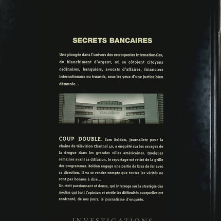 Secrets Bancaires Tome 4.2 Coup double – Philippe Richelle, Dominique Hé – BD polar financier et enquête - Livre BD