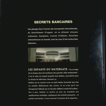 Secrets Bancaires Tome 4.1 Les Enfants du Watergate – Philippe Richelle, Dominique Hé – BD polar financier et enquête - Livre BD