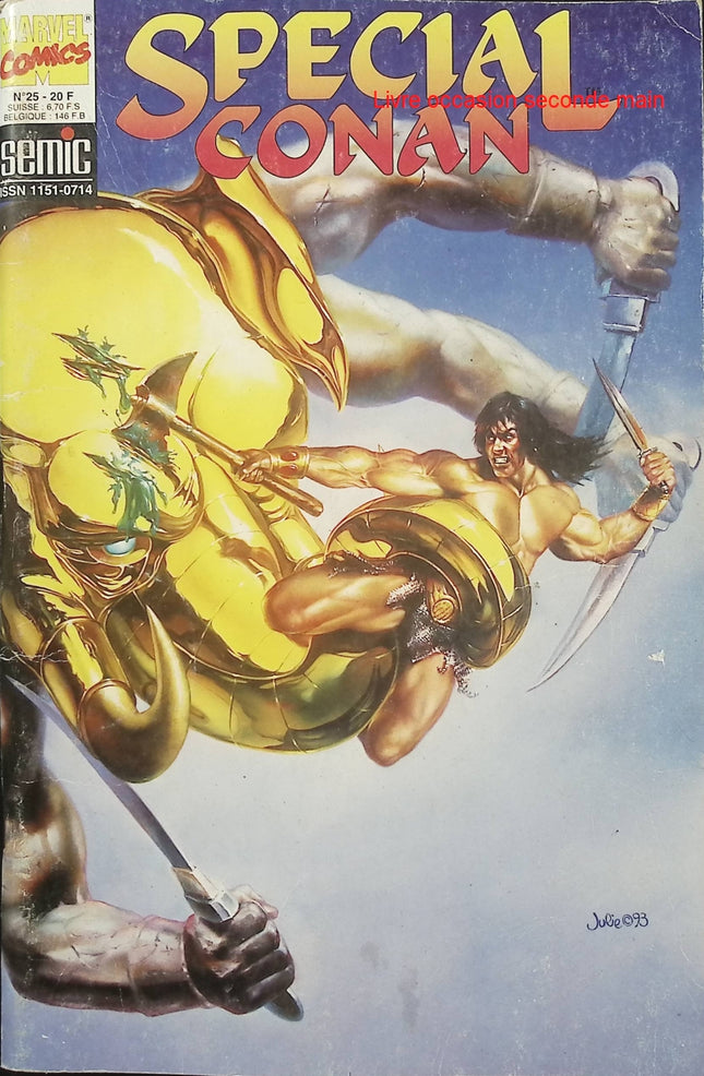 Spécial Conan N°25 – Marvel Comics Semic – Conan le Barbare – Comics d’occasion - Livre BD
