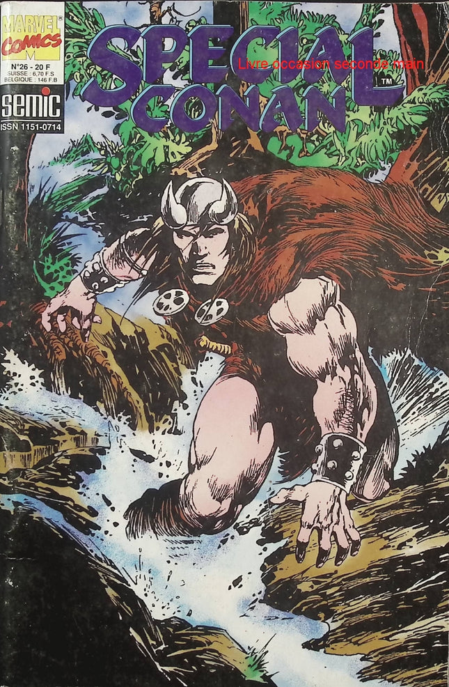 Spécial Conan N°26 – Marvel Comics Semic – Conan le Barbare – Comics d’occasion - Livre BD