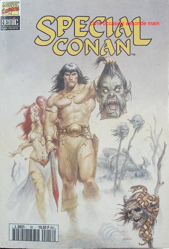 Spécial Conan N°18 – Marvel Comics Semic – Conan le Barbare – Comics d’occasion - Livre BD