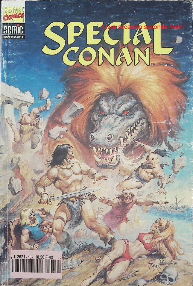 Spécial Conan N°16 – Marvel Comics Semic – Conan le Barbare – Comics d’occasion - Livre BD