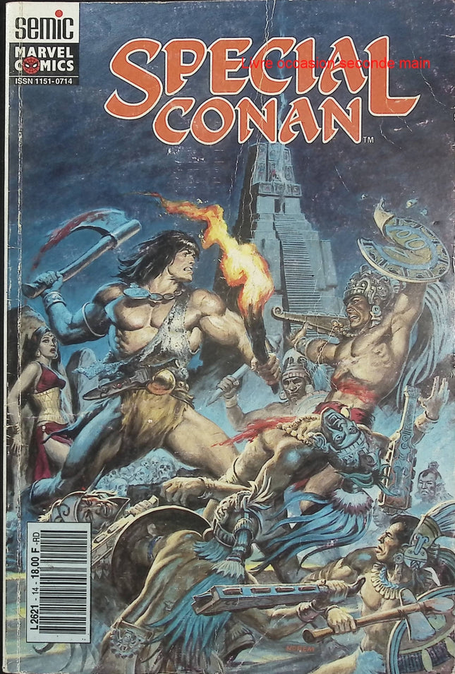 Spécial Conan N°14 – Marvel Comics Semic – Conan le Barbare – Comics d’occasion- Livre BD