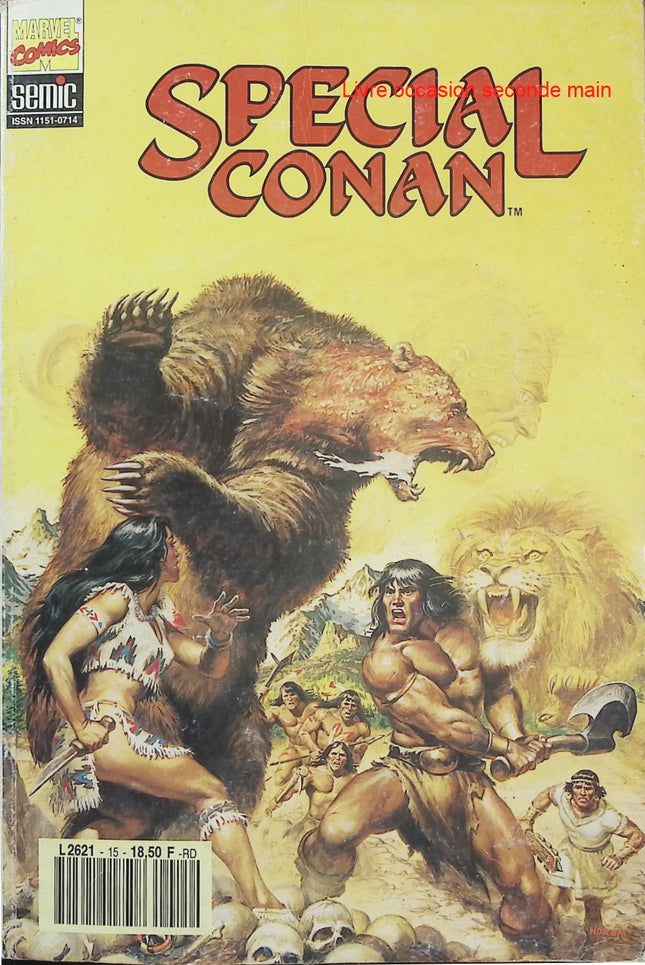 Spécial Conan N°15 – Marvel Comics Semic – Conan le Barbare – Comics d’occasion - Livre BD