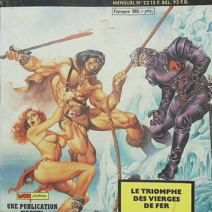 Super Conan N°22 – Mon Journal – Publication Marvel – Comics Conan vintage d’occasion - Livre BD