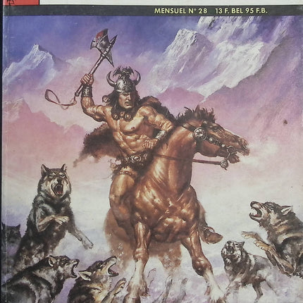 Super Conan N°28 – Mon Journal – Publication Marvel – Comics Conan vintage d’occasion - Livre BD