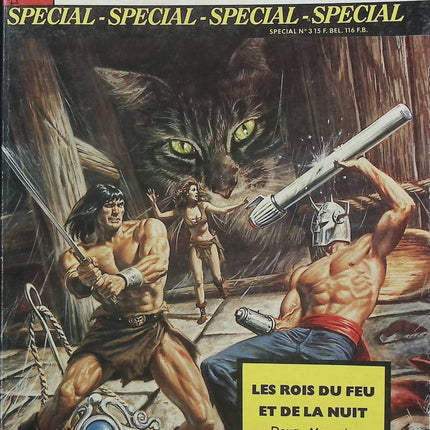Super Conan N°3 – Mon Journal – Publication Marvel – Comics Conan vintage d’occasion - Livre BD