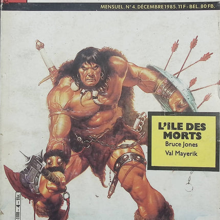 Super Conan N°4 – Mon Journal – Publication Marvel – Comics Conan vintage d’occasion - Livre BD