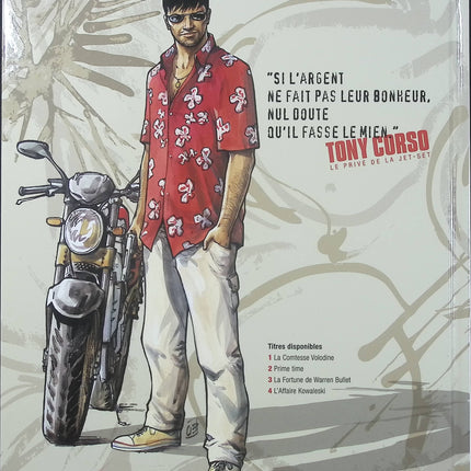 Tony Corso Tome 4 – L’Affaire Kowalesky – Olivier Berlion – BD polar, enquête et thriller - Livre BD