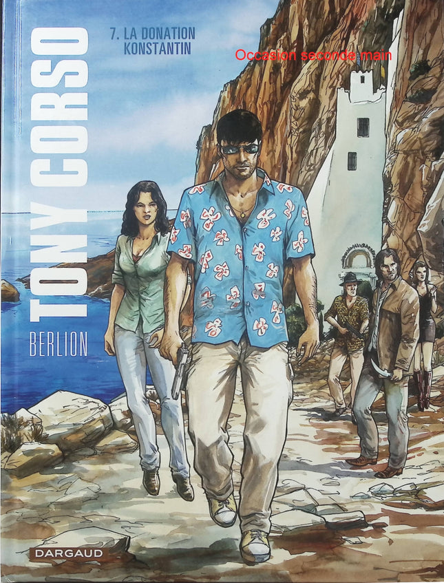 Tony Corso Tome 7 – La Donation de Konstantin – Olivier Berlion – BD polar, enquête et aventure - Livre BD