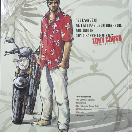Tony Corso Tome 6 – Bollywood Connection – Olivier Berlion – BD polar, enquête et aventure - Livre BD