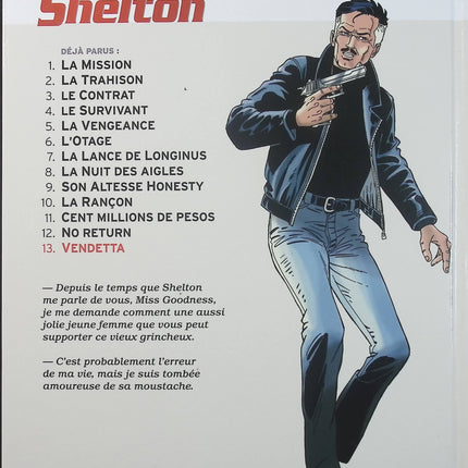 Wayne Shelton Tome 13 Vendetta – Jean Van Hamme, Christian Denayer – BD d’aventure, action et suspense - Livre BD