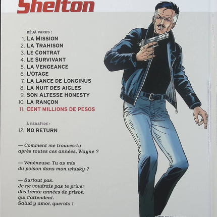 Wayne Shelton Tome 11 Cent millions de pesos – Jean Van Hamme, Christian Denayer – BD d’aventure et d’action - Livre BD
